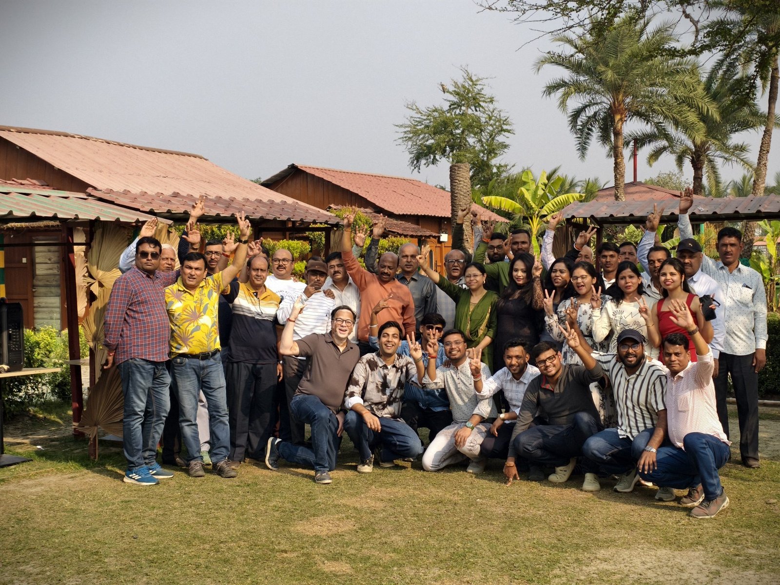 The Rawatsons team together at an annual outing